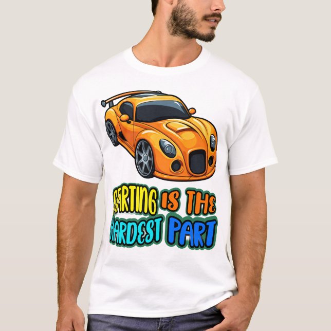 T-shirt starting is the hardest part (Devant)