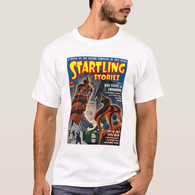 T-shirt Startling Stories (juillet 1940) (Devant)