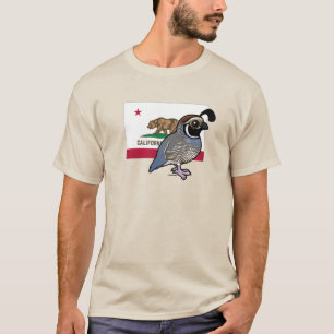 T-shirt State Birdorable : Quail de Californie