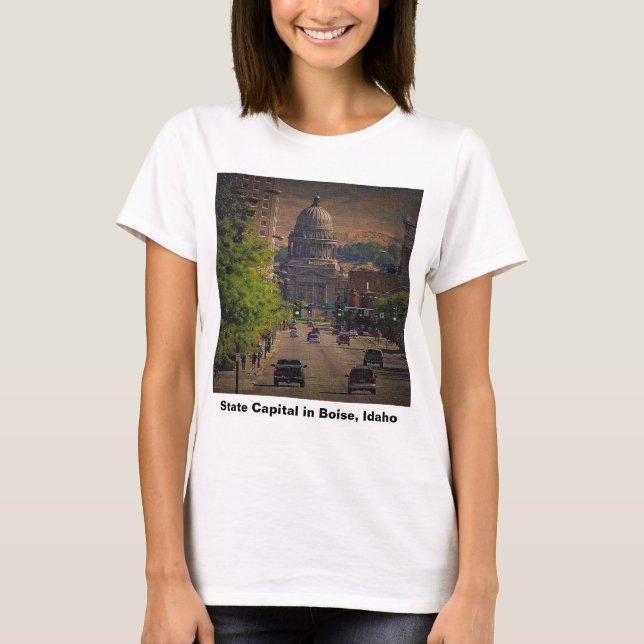 T-shirt State Capital in Boise, Idaho (Devant)