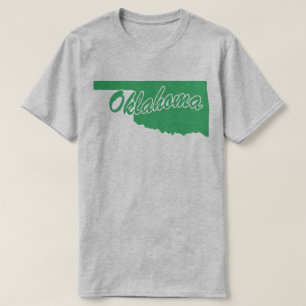T-shirt State Of Oklahoma Shape