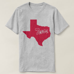 T-shirt State Of Texas Shape