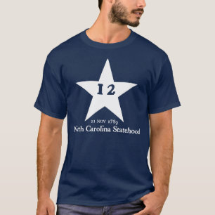 T-shirt Statehood de la Caroline du Nord