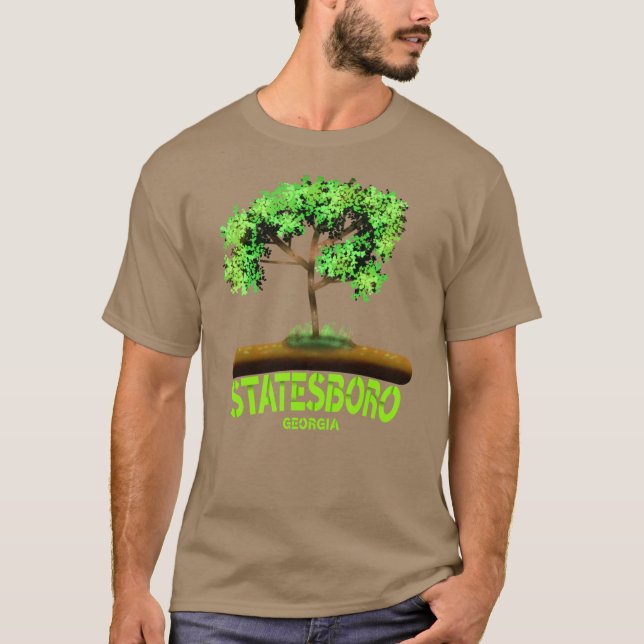 T-shirt Statesboro Géorgie 6 (Devant)