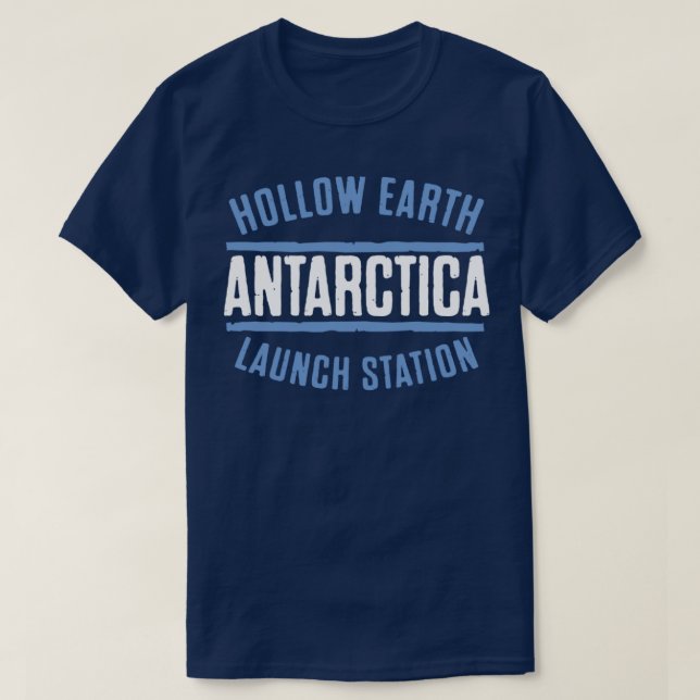 T-shirt Station de lancement Hollow Earth1 (Design devant)