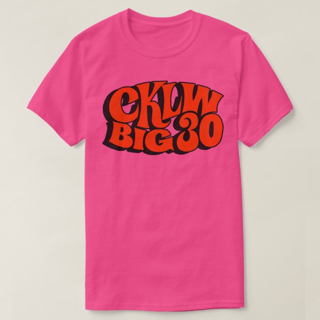 T-shirt Station de radio de Windsor CKLW 800 (Design devant)