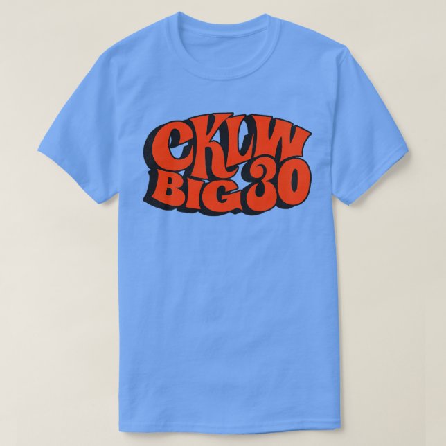 T-shirt Station de radio de Windsor CKLW 800 (Design devant)