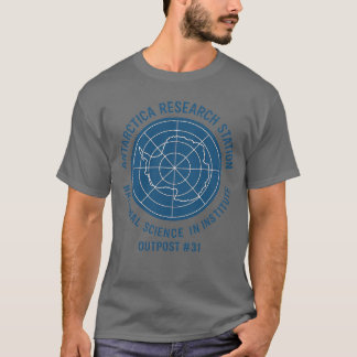 T-SHIRT STATION DE RECHERCHE DE L'ANTARCTIQUE NATIONAL SCI
