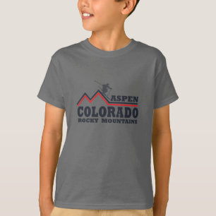 T-shirt Station de ski d'Aspen Colorado