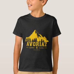 T-shirt Station de ski d'Avoriaz France Ski alpin Alpes fr