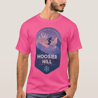 T-shirt Station de ski de Hoosier Hill Indiana