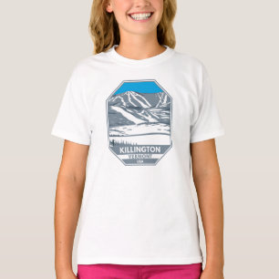 T-shirt Station de ski de Killington Hiver Vermont