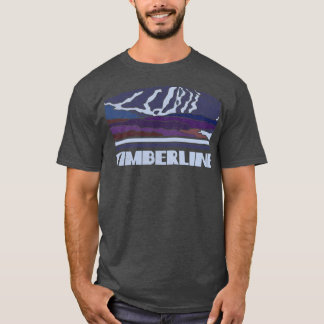 T-shirt Station de ski de Timberline Montagnes de ski alpi