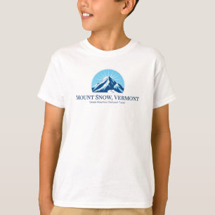 T-shirt Station de ski du Mont Snow Vermont