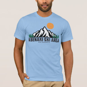T-shirt Station de ski Retro Abenaki Texas