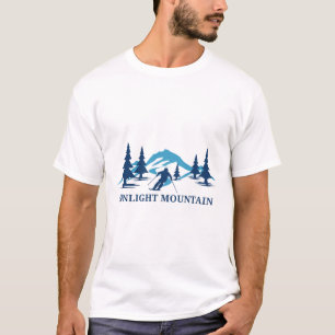 T-shirt Station de ski Sunlight Mountain Colorado Montagne