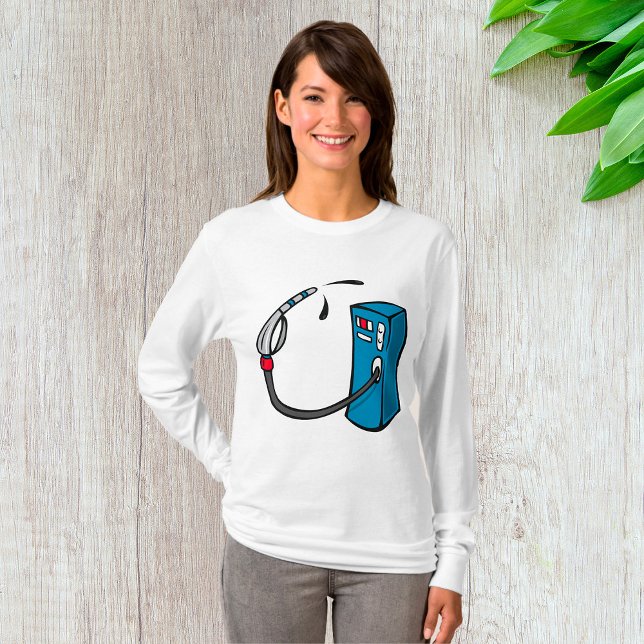 T-shirt Station-service de pompe à essence drôle (Créateur téléchargé)