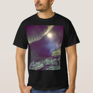 T-shirt Station spatiale extraterrestre