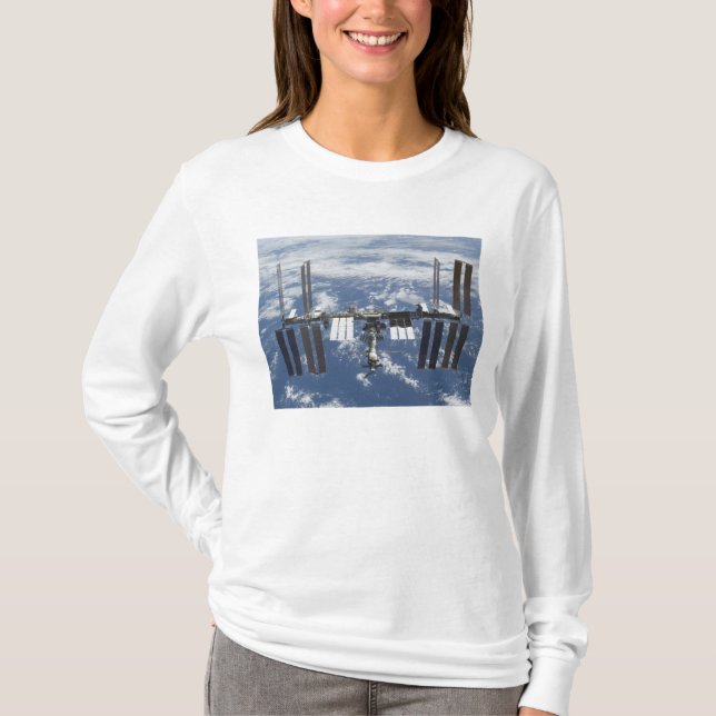 T-shirt Station spatiale internationale en orbite 2 (Devant)