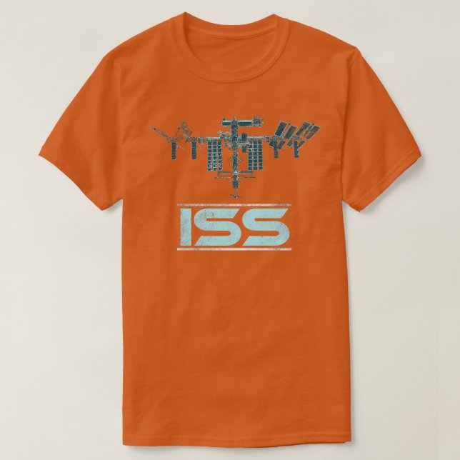 T-shirt Station spatiale internationale ISS 12 (Design devant)