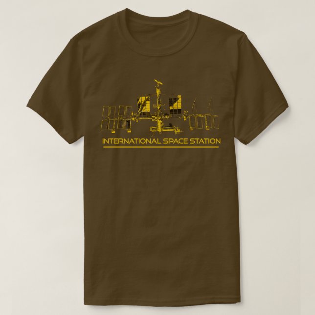T-shirt Station spatiale internationale ISS 17 (Design devant)