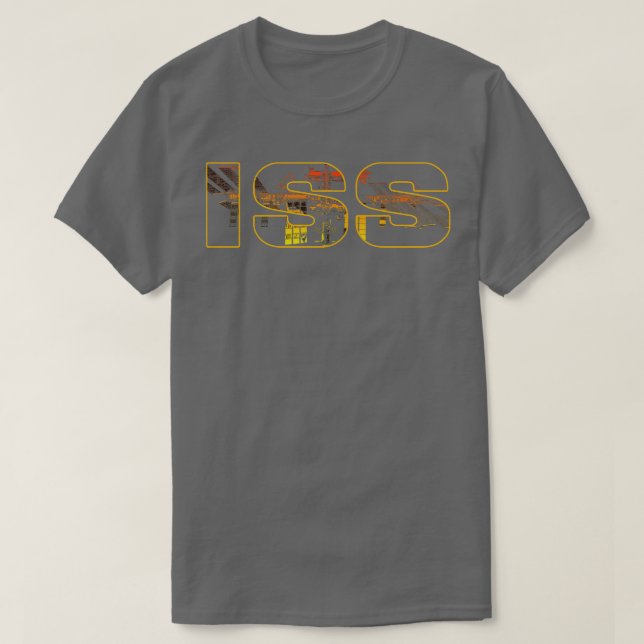 T-shirt Station spatiale internationale ISS 19 (Design devant)