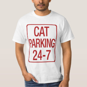 T-shirt Stationnement de chat