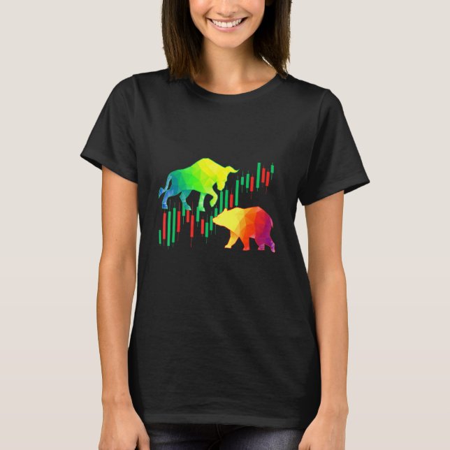 T-shirt Statistiques Crypto Bitcoin Monnaie Virtuelle Devi (Devant)