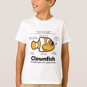 T-shirt Statistiques de Clownfish
