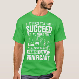 T-shirt Statistiques drôles de la science pour hommes femm