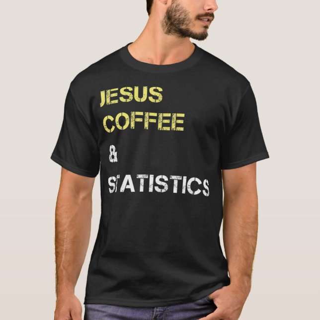T-shirt Statistiques Pour Les Étudiants Et Professeurs De  (Devant)