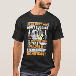 T-shirt Statistiques Science Pun Pour Hommes Femmes Chimie