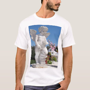 T-shirt Statue Angel En Bleu Sale