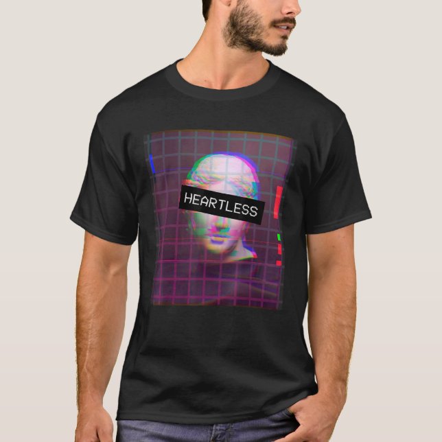 T-shirt Statue David Esthétique Vaporwave Eboy Eg (Devant)