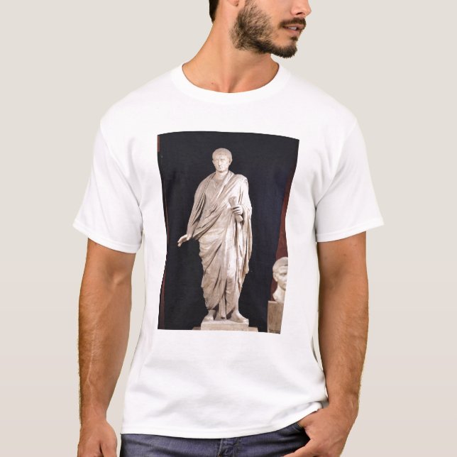 T-shirt Statue de César Augustus (Devant)