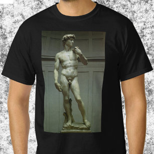 T-shirt Statue de David par Michel-Ange