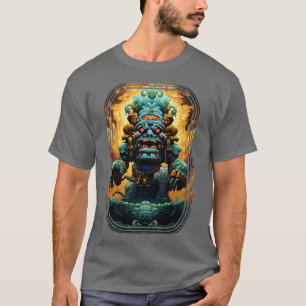 T-shirt Statue de Dieu maya