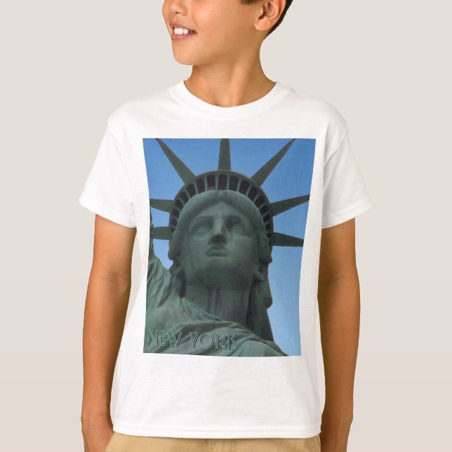 T-shirt Statue de la chemise New York de l'enfant Sweatshi (Devant)