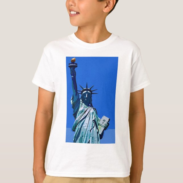 T-shirt Statue de la Liberté (Devant)