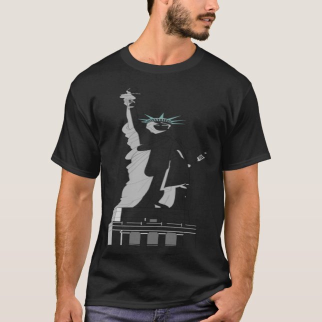 T-shirt Statue de la Liberté (Devant)