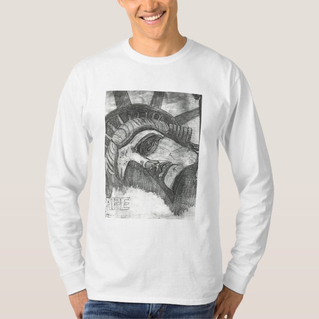 T-shirt statue de la liberté (Devant)