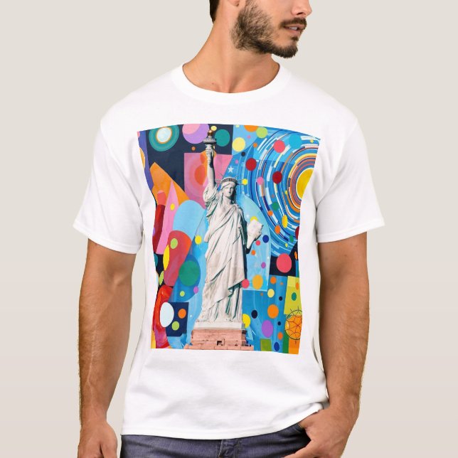 T-shirt Statue de la Liberté (Devant)