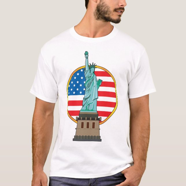 T-shirt Statue de la liberté (Devant)