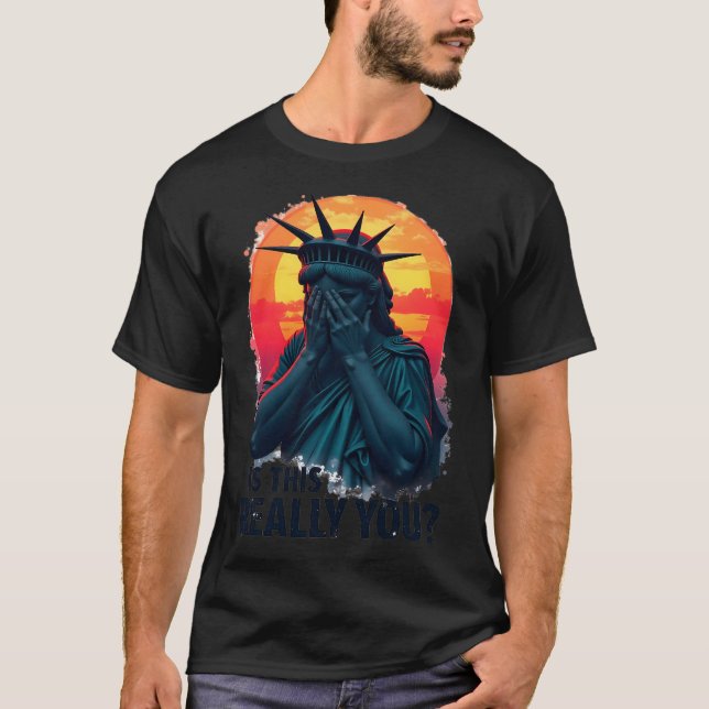 T-shirt Statue de la Liberté (Devant)