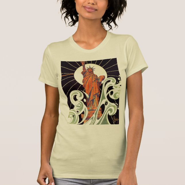 T-shirt Statue de la liberté (Devant)