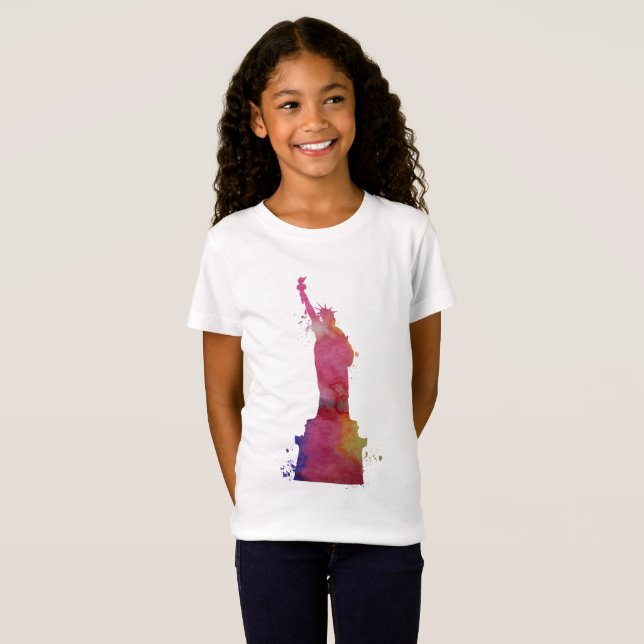 T-Shirt Statue de la liberté (Devant entier)