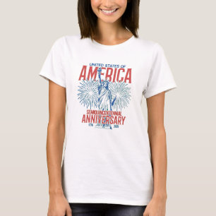 T-shirt Statue de la Liberté 250e anniversaire des États-U