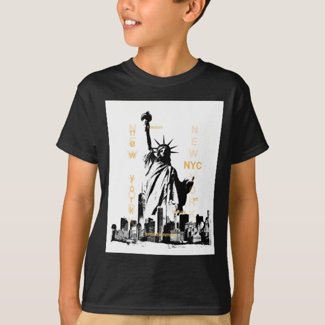T-shirt Statue de la Liberté de New York City Ny Nyc (Devant)