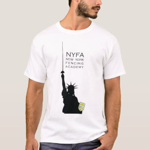 T-shirt Statue de la Liberté de NY en escrime
