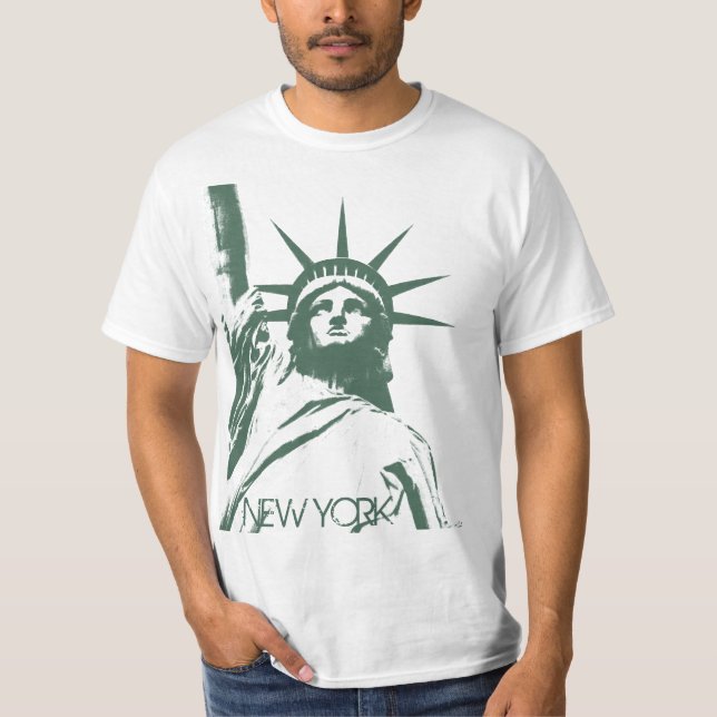 T-shirt Statue de la Liberté New York Value (Devant)